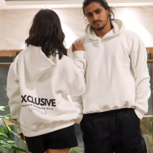 Oversized Hoodie- White Exclusive
