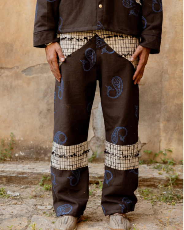 DENIM FUSION HANDWOVEN - PANTS