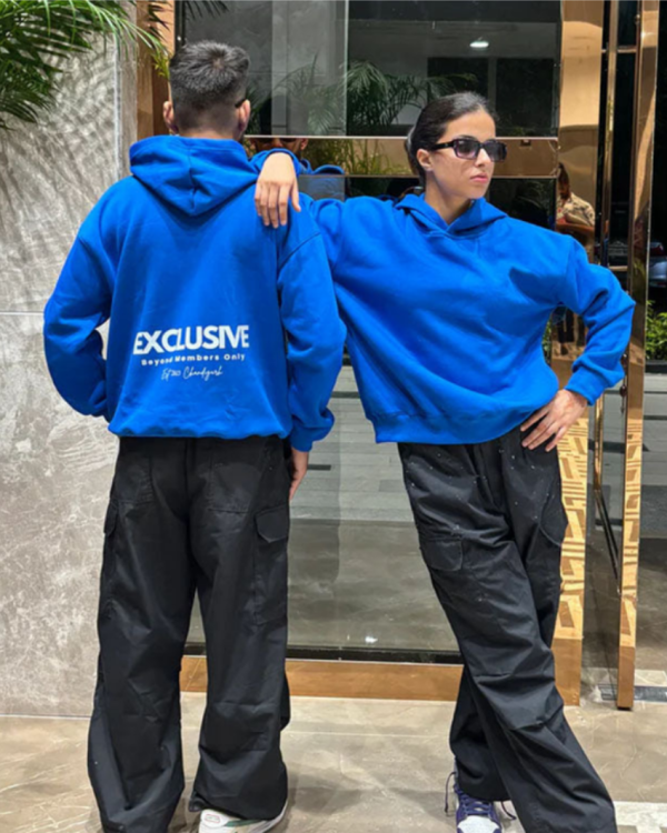Oversized Hoodie - Royal Blue Exclusive