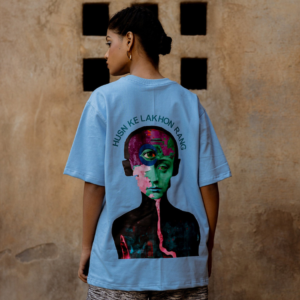 HUSN KE LAKHON RANG - Tshirt