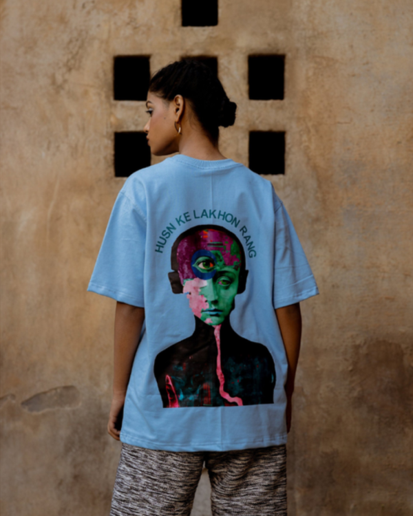 HUSN KE LAKHON RANG - Tshirt