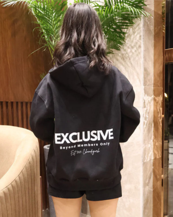 Oversized Hoodie - Black Exclusive