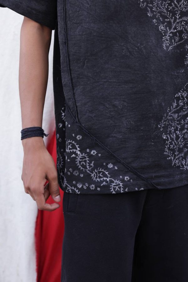 NAQSH BLOCKPRINTED - Tshirt - Image 2