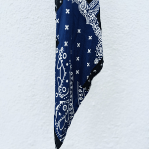 Printed Scarf – White