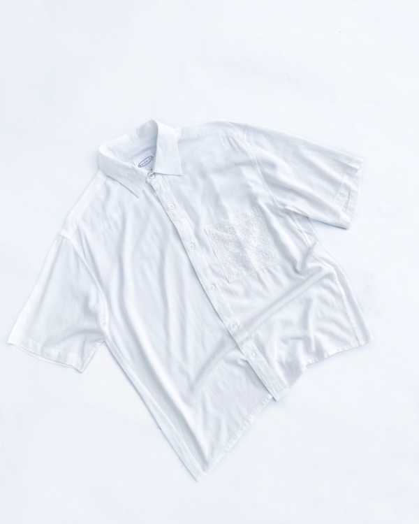 Patch Pocket Shirt – White