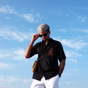 Patch Pocket Black Shirt (Copy)