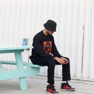Relaxed Fit Black T-shirt