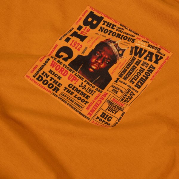 Boxy Fit Tee – Orange - Image 2