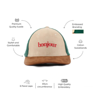 The Full Faux Suede/Jute Cap Collection
