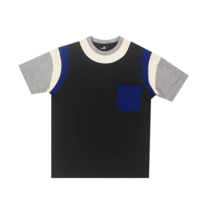 Mediumweight Multi-Panel Regular Fit T-shirt with Pocket