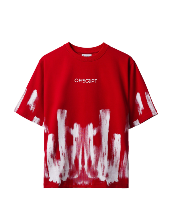 SCARLET CANVAS RELAXED TEE