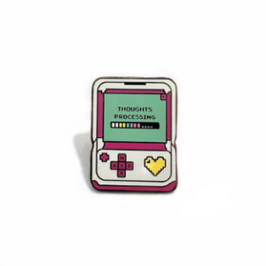 Game Console - Brooch Enamel Pin