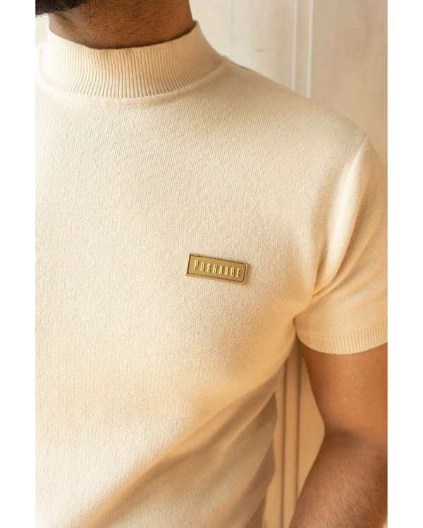 Cream White T-Neck