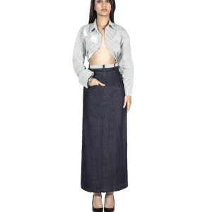 REVERSIBLE SKIRT / DENIM