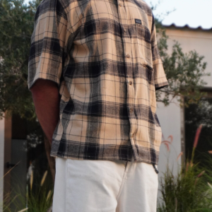 Vintage checked shirt – Yellow