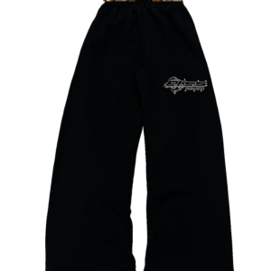 "A" Double Waisted Tree Sweatpants