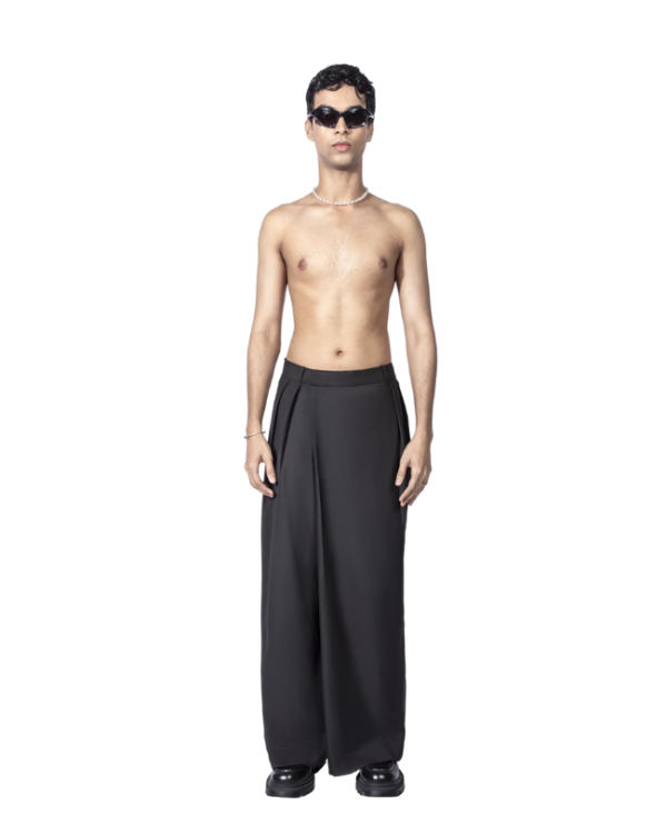 OFF BALANCE TROUSER / BLENDED