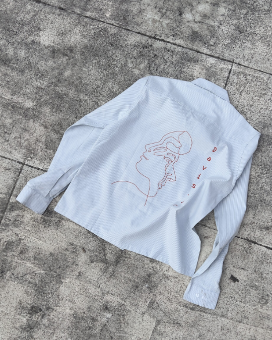 Back Printed Full Sleeve Shirt