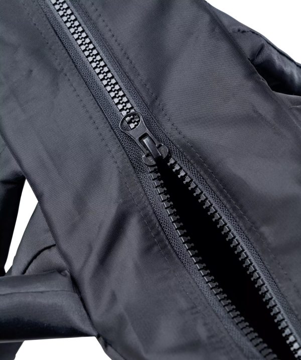 Black Quilted puffer Tote Bag - Image 3