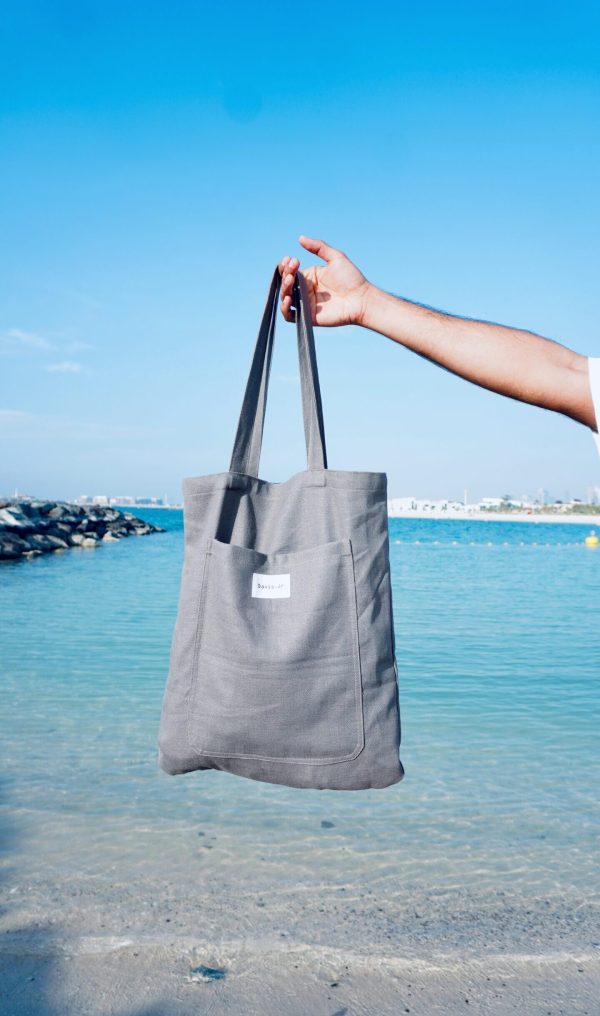Tote Bag Grey - Image 2