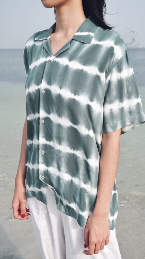 Tie Dye Shirt – Green - Image 4