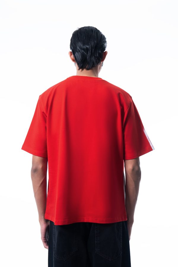 SCARLET CANVAS RELAXED TEE - Image 3