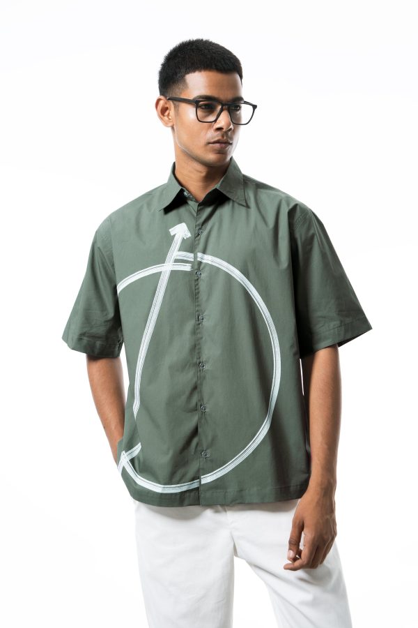 SYMBOL STROKE RELAXED SHIRT - Image 4