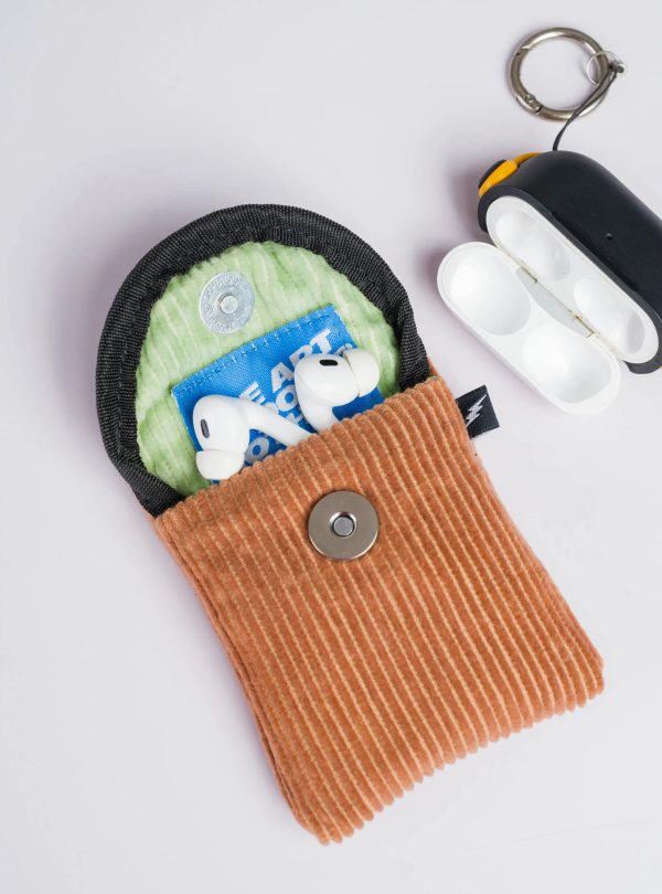 Corduroy Clip-On Earpod Pouch - Image 6