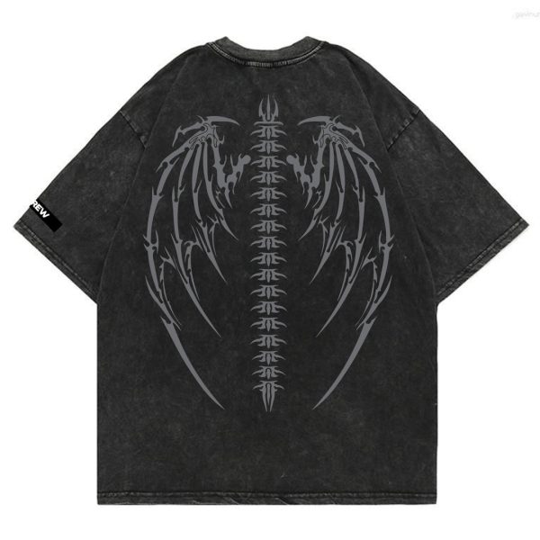 ACID WASH WINGS T-SHIRT - Image 2