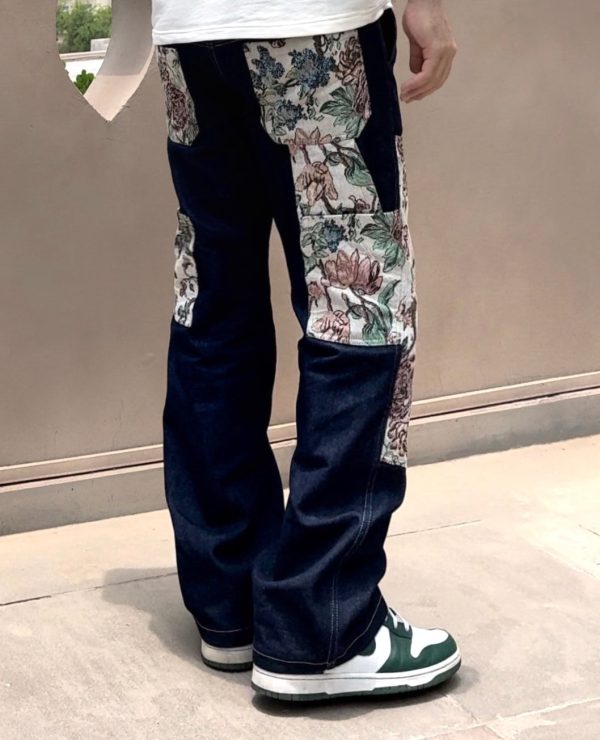 Floral Jacquard Denim - Image 2