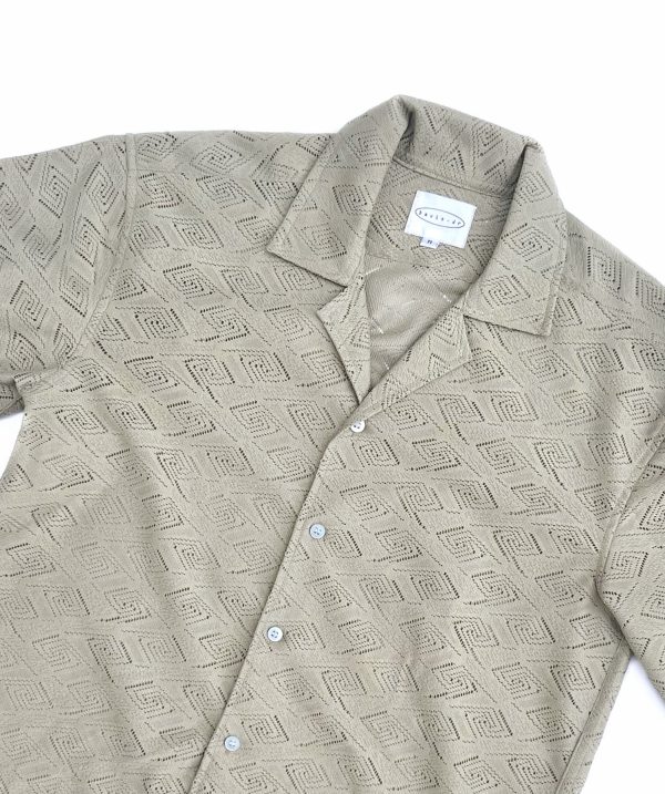 Crafted Cropped Shirt – Light - Image 3