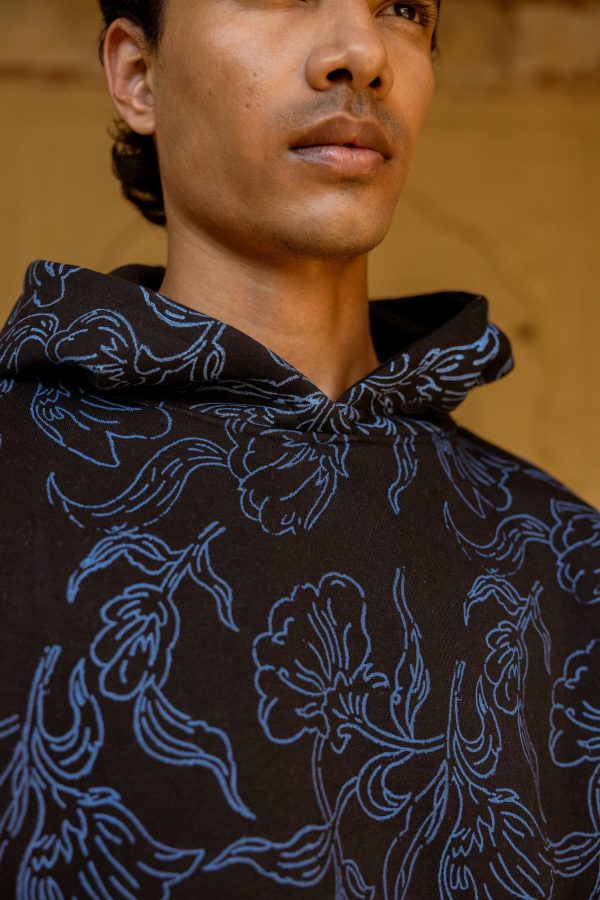 MIXED EMOTIONS BLOCK PRINTED - HOODIE - Image 2