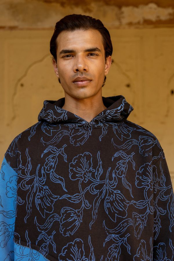 MIXED EMOTIONS BLOCK PRINTED - HOODIE - Image 8