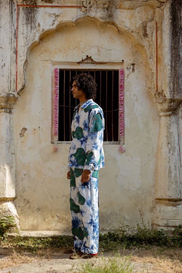 TIE-DYE HANDMADE PATCHWORK - JACKET - Image 5