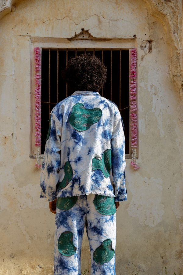 TIE-DYE HANDMADE PATCHWORK - JACKET - Image 7