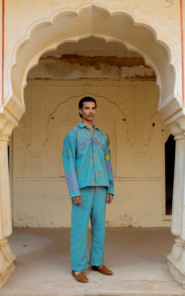 LOST IN DREAMS BLOCKPRINTED - JACKET - Image 6