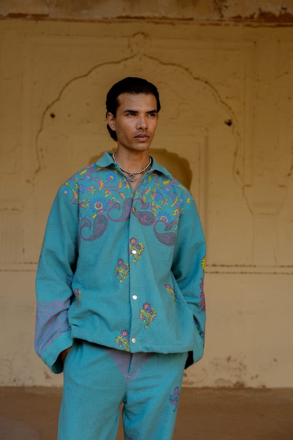 LOST IN DREAMS BLOCKPRINTED - JACKET - Image 7