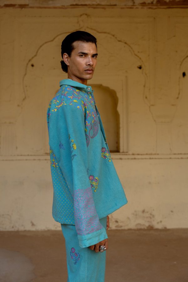 LOST IN DREAMS BLOCKPRINTED - JACKET - Image 10