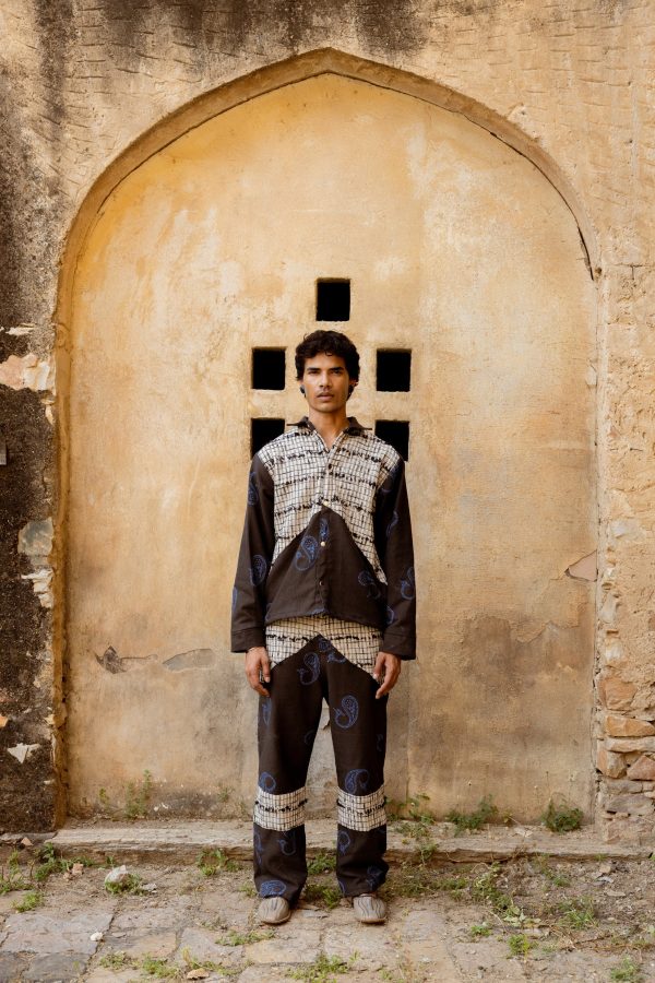 DENIM FUSION HANDWOVEN - JACKET - Image 6