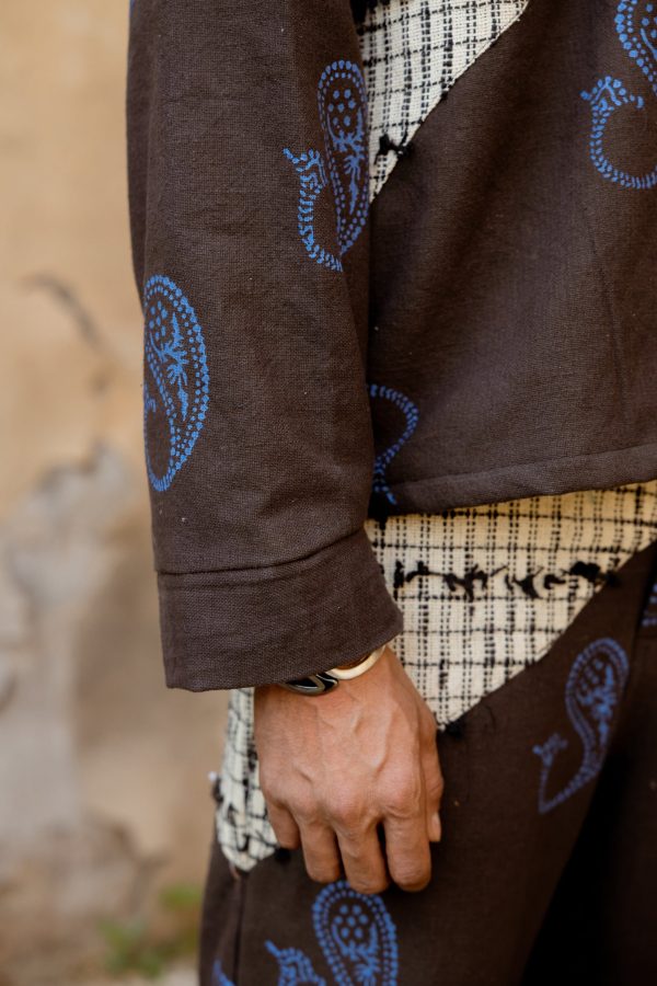 DENIM FUSION HANDWOVEN - JACKET - Image 2