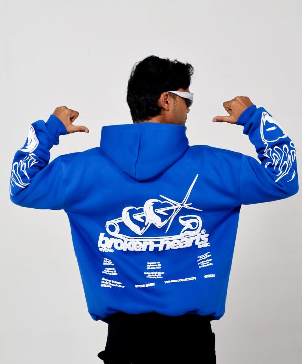Oversized Broken Hearts Hoodie - Image 4