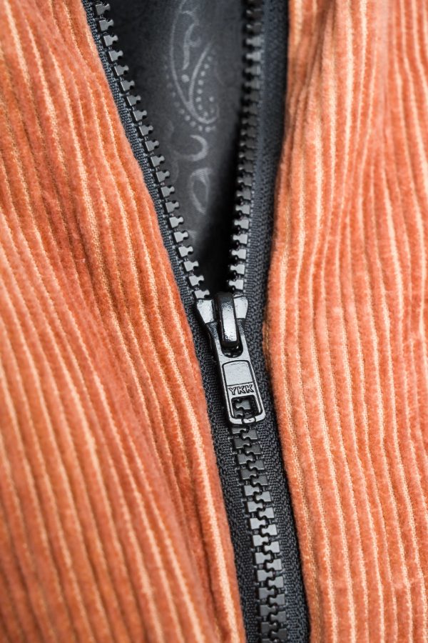 Corduroy Cross-Body Bag - Brown - Image 7