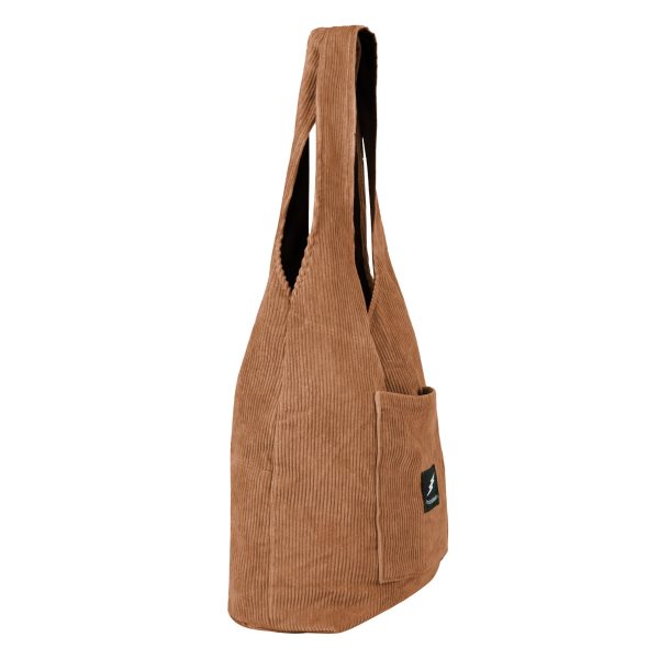 Coco brown Corduroy hobo Bag - Image 6