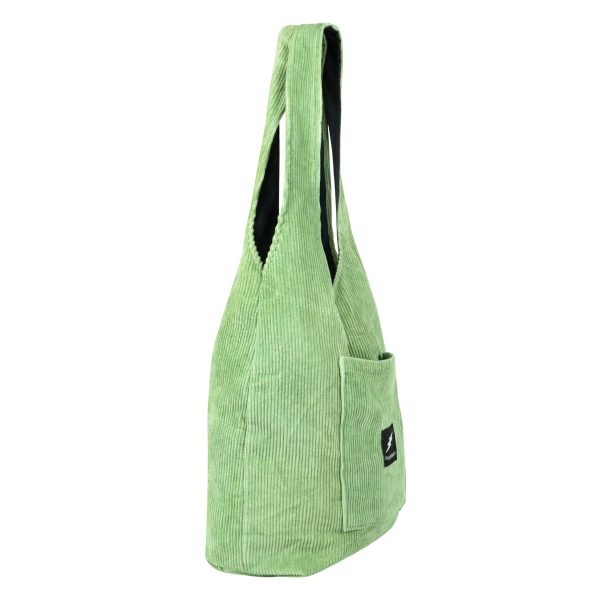 Matcha Green Corduroy Hobo Bag - Image 7
