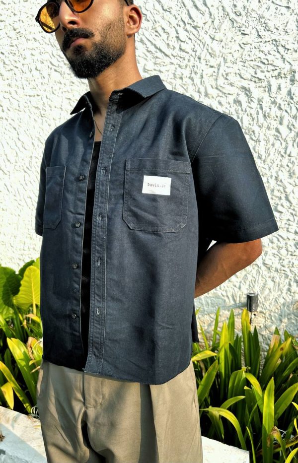 WORK WEAR NAVY BLUE SHIRT - Image 2
