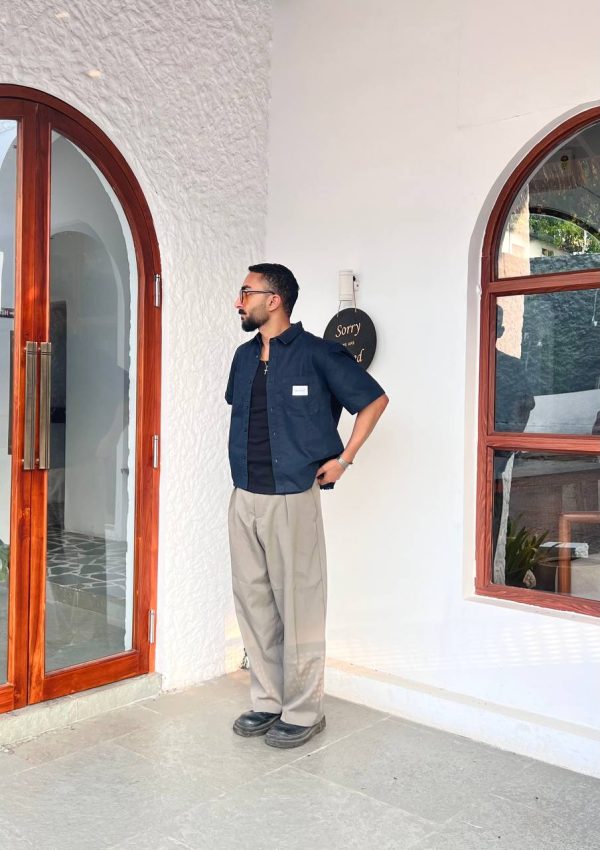 WORK WEAR NAVY BLUE SHIRT - Image 3