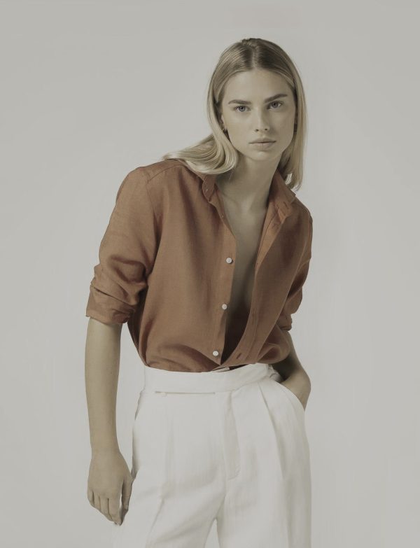 Relaxed linen shirt - Image 2