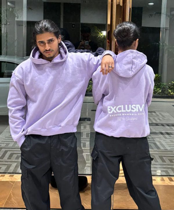 Oversized Hoodie - Lavender Exclusive - Image 2